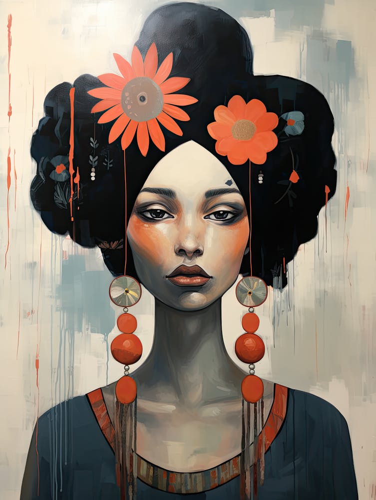 Flower Girl | Boho print