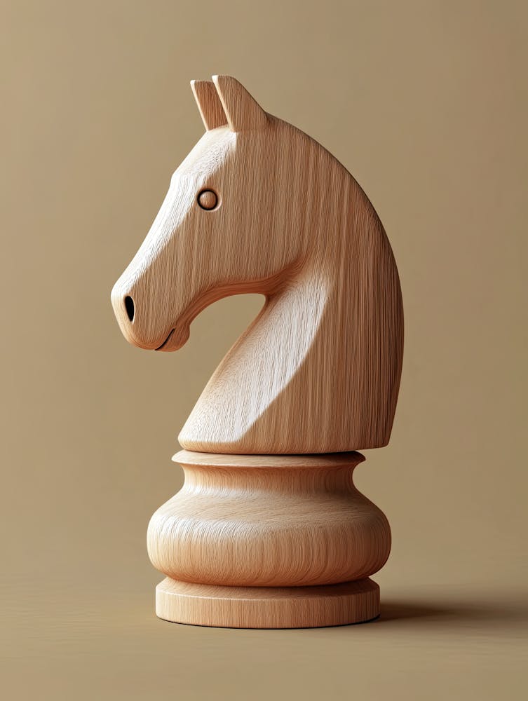 Pièce d'Échecs Cavalier 1