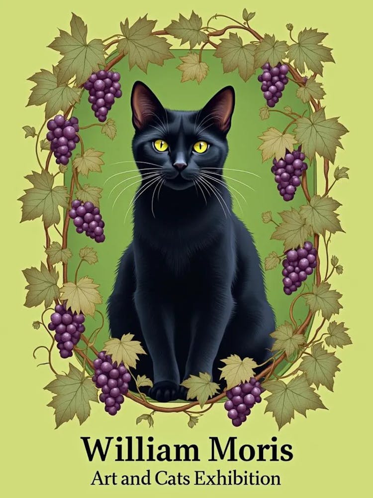 William Morris And Cats Exhibition 2
