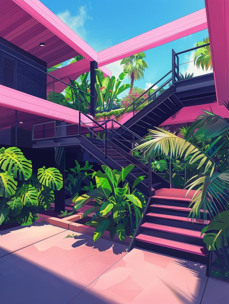 Pink House 8