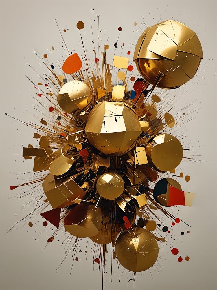 Golden Shapeburst no1