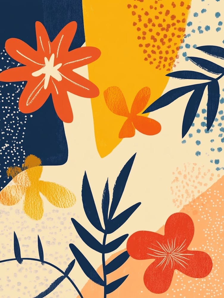 Abstract Floral Pattern 5