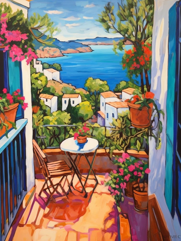 Capri Italy 1 Fauvist Painting