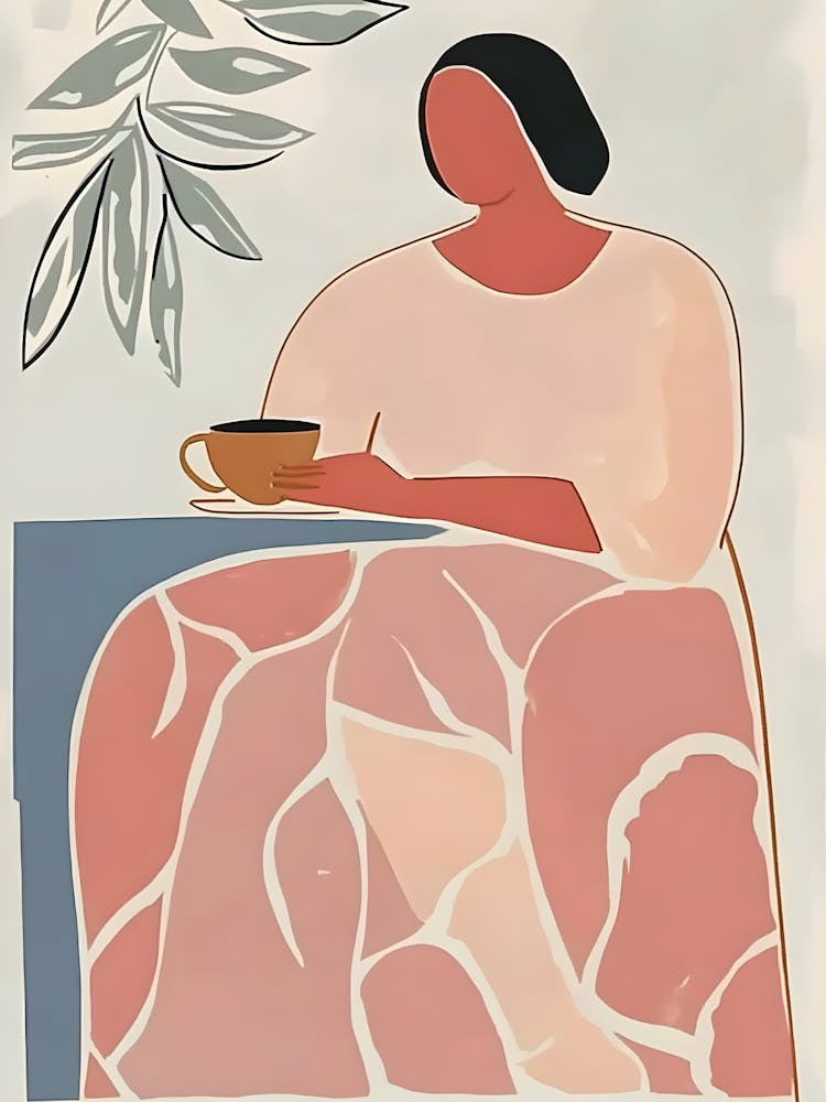 Woman With A Cup Of Tea