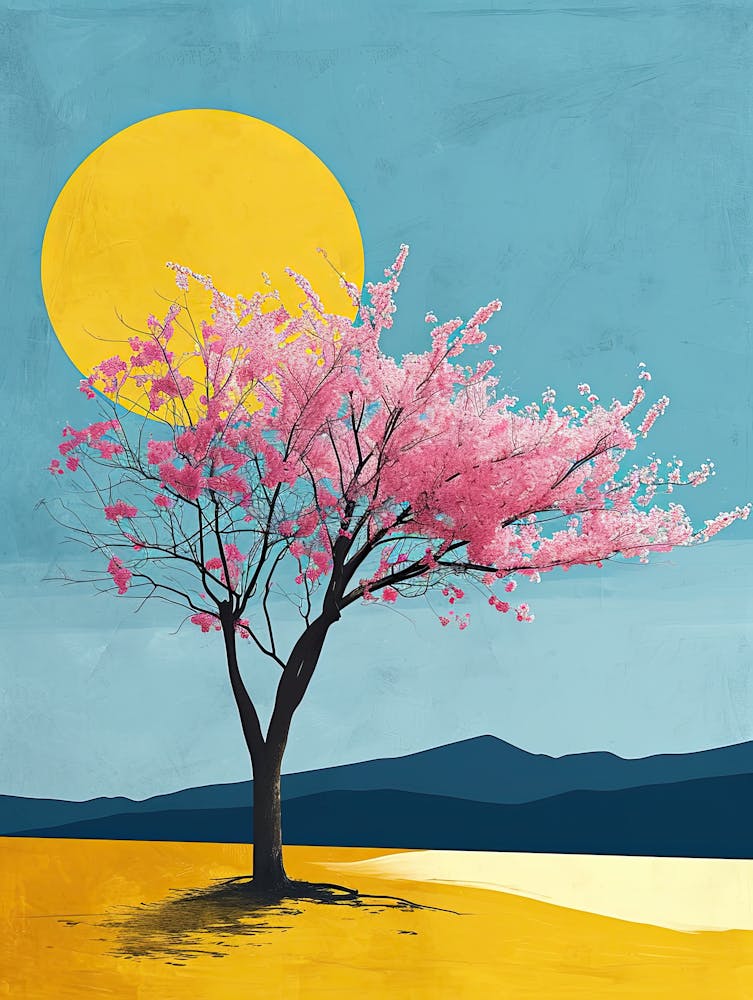 Cherry Blossom Tree, Minimalism