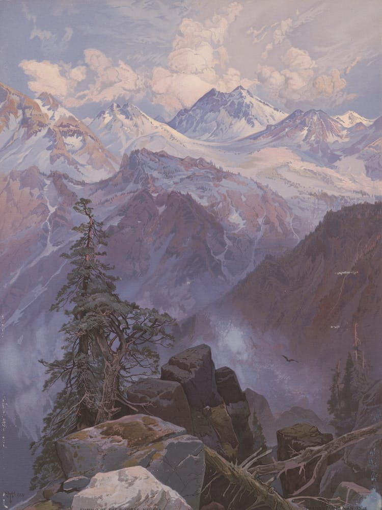 Summit Of The Sierras Nevada