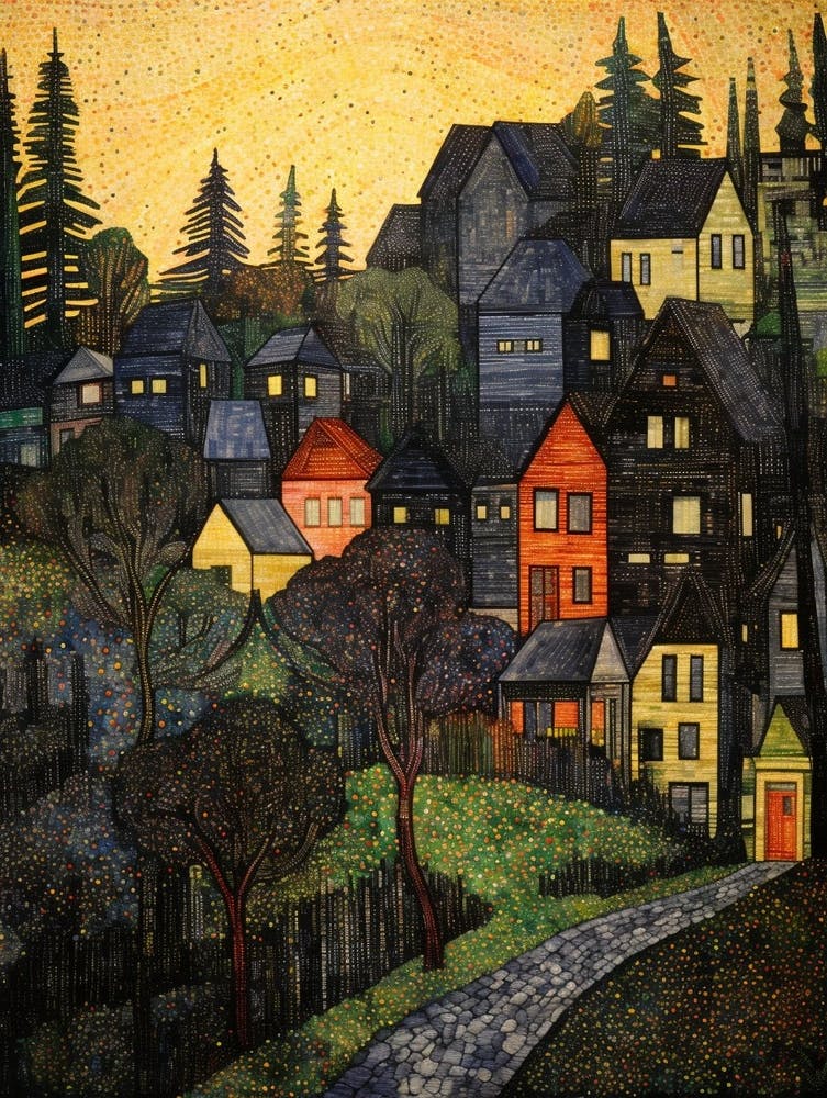 Redmond Washington Retro Pop Art 19