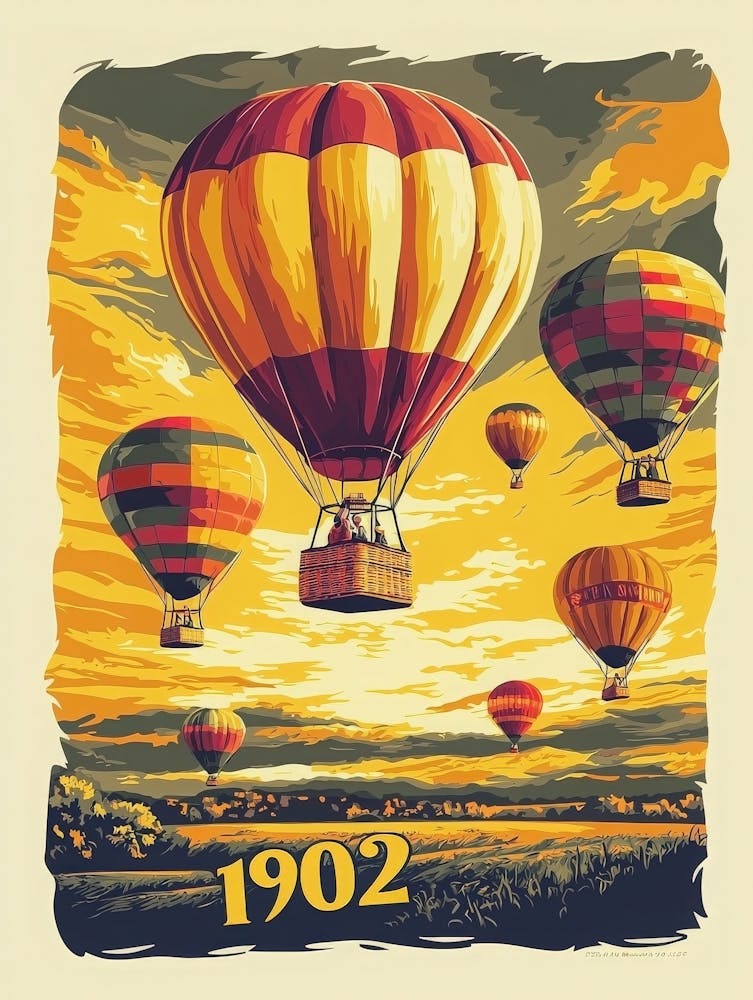 Aihrgdesign A Vintage Travel Poster Of A 1902 Hot Air Balloon 6e2ec22f 6fb1 4df7 9cf5 79569b1a9566 2
