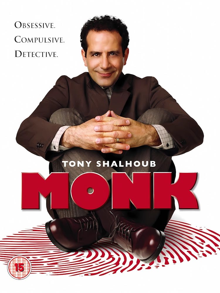 Monk, Tony Shalhoub, Vintage Advertising Poster for a Show