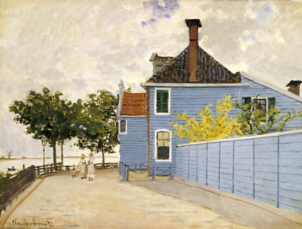 Claude Monet - Haus am Wasser