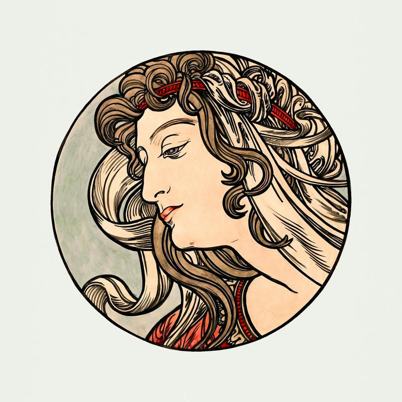Stained Glass Window For The Facade Of The Fouquet Boutique, Alphonse Maria Mucha 4