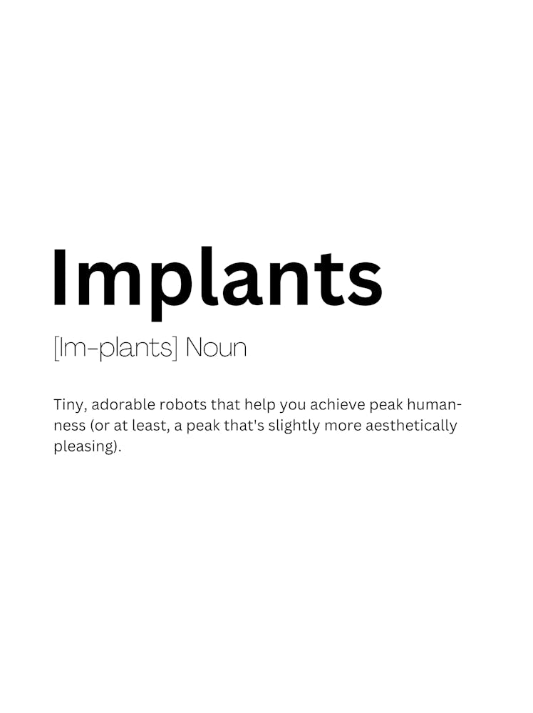 Implants Définition Sens 1