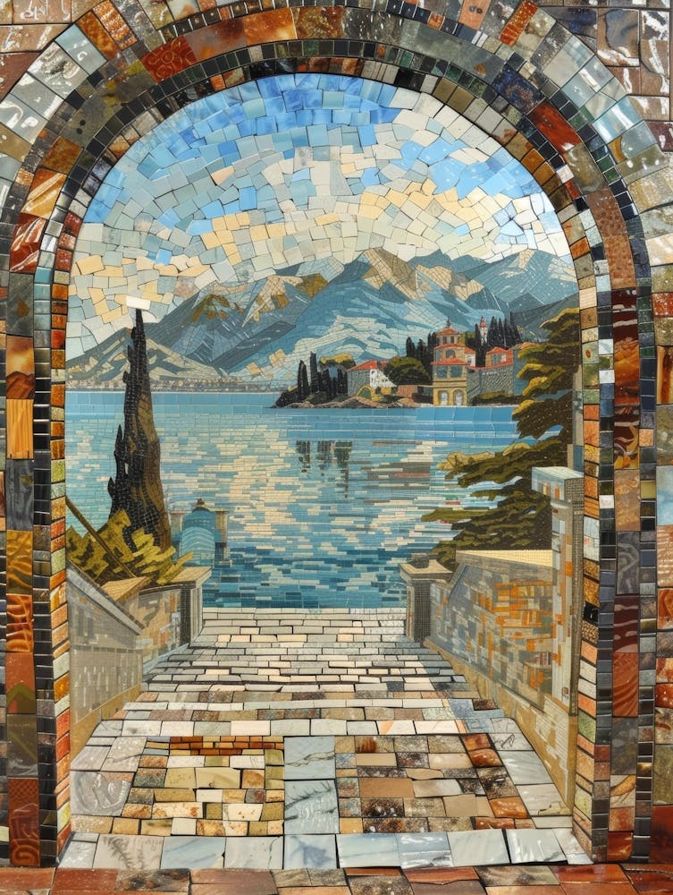 Archway To Lake Como