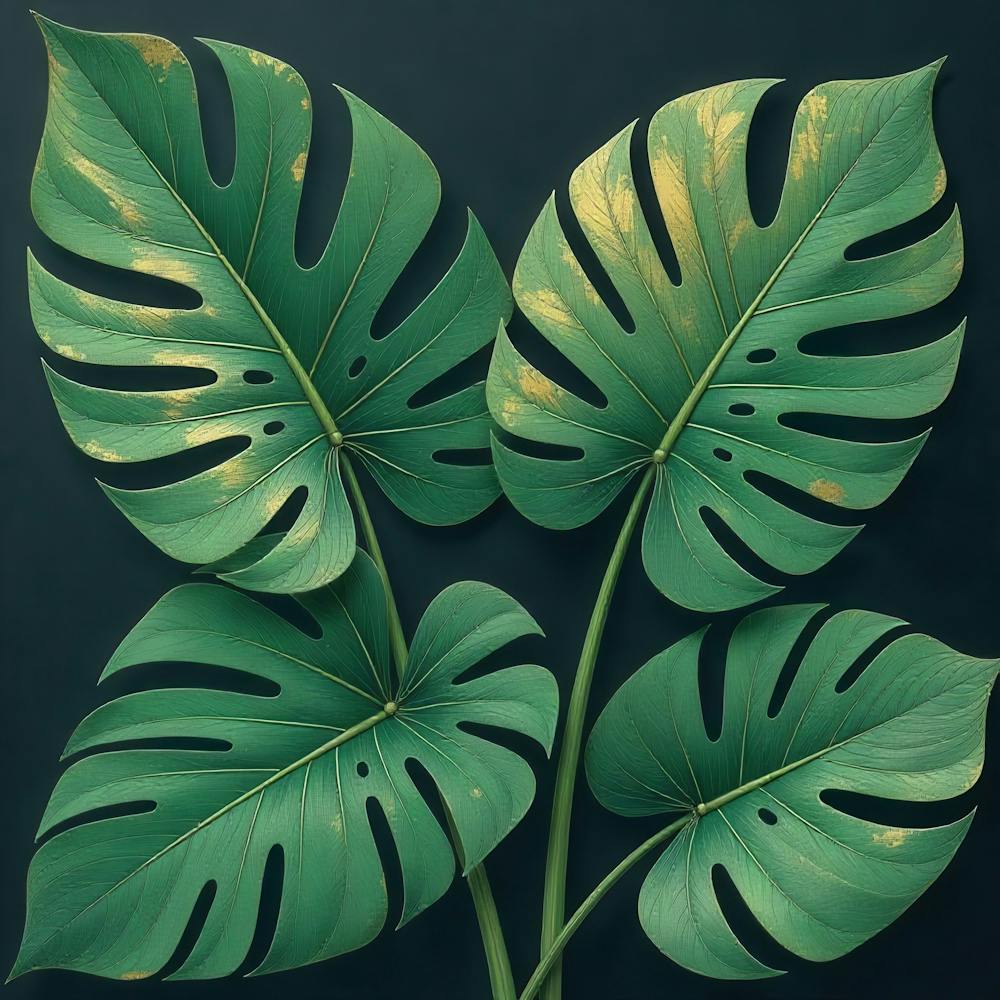 Monstera Leaves 3