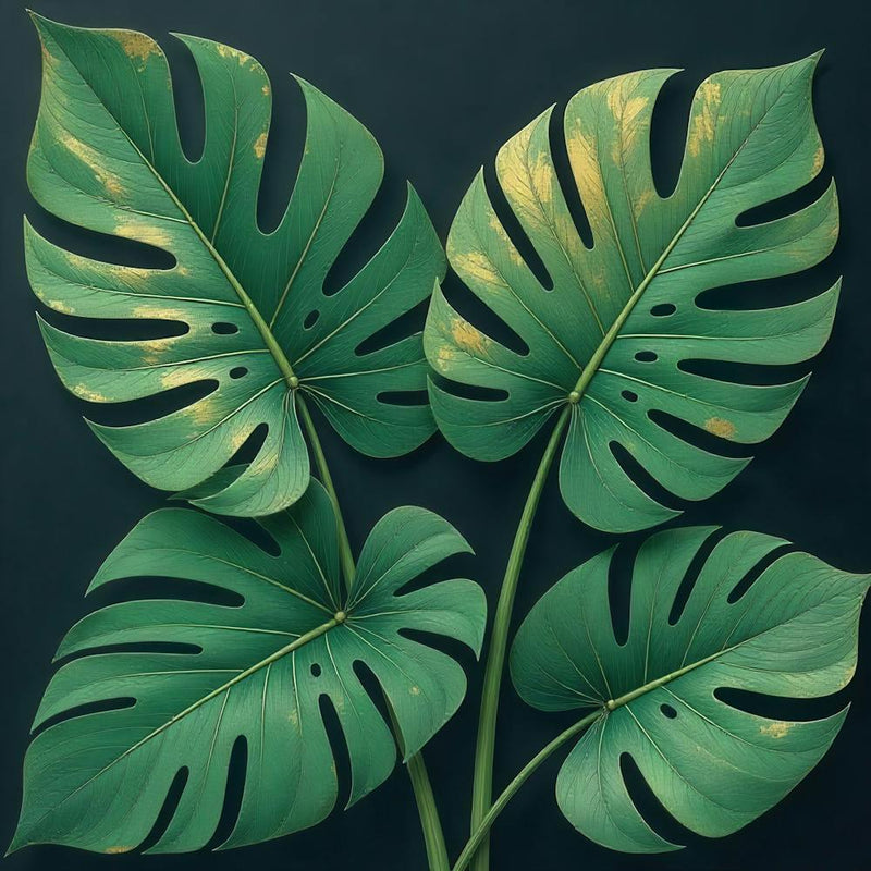Monstera-Blätter 3
