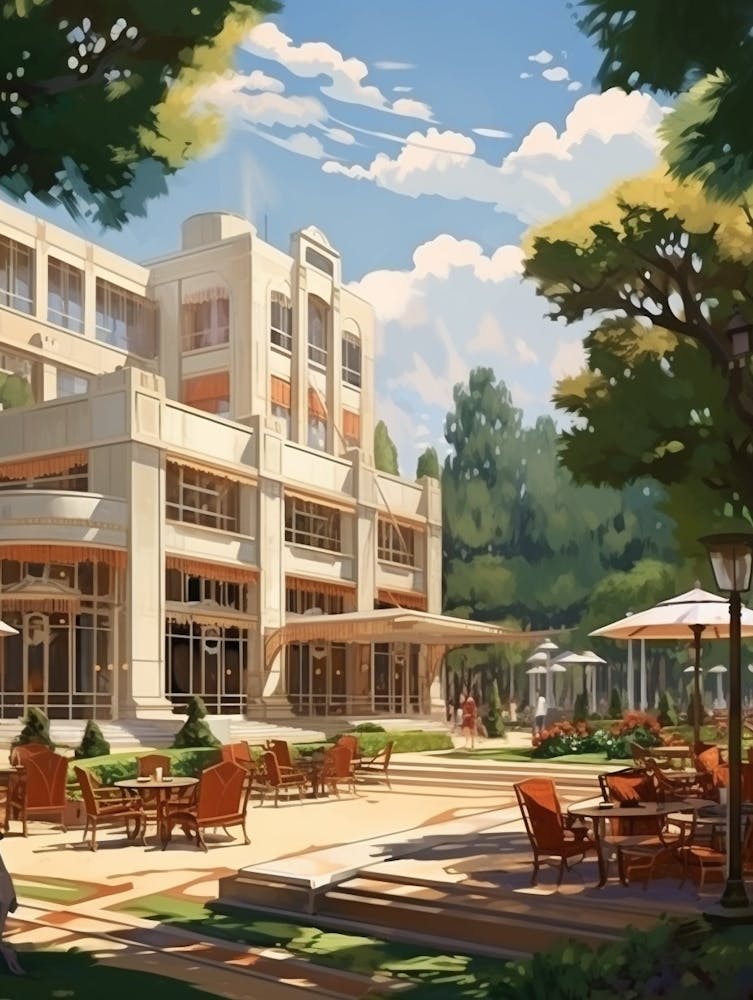 Emirgan Park Pixel Art 2