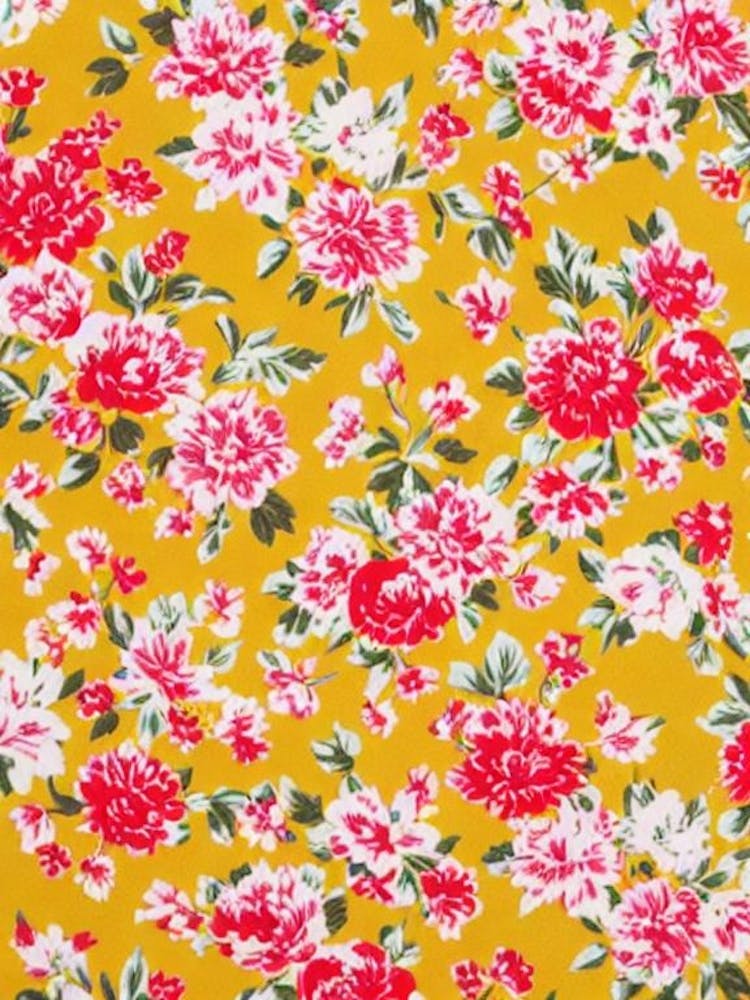 Jack In The Pulpit Floral Print Warm Tones1 Flower