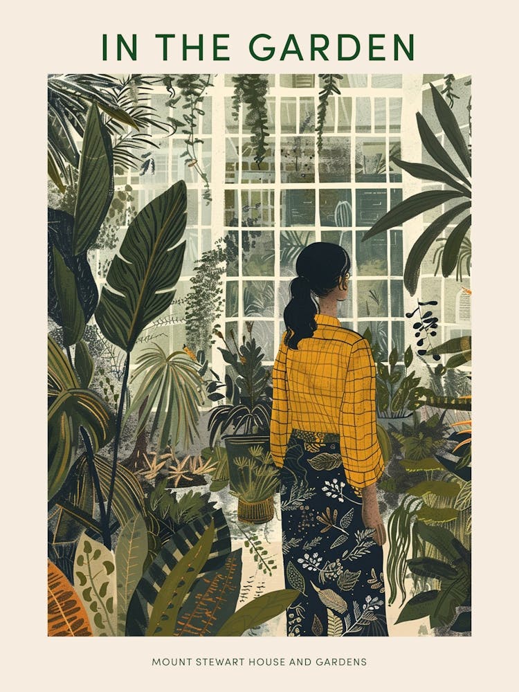 In The Garden Poster Mount Stewart House And Gardens United Kingdom 1