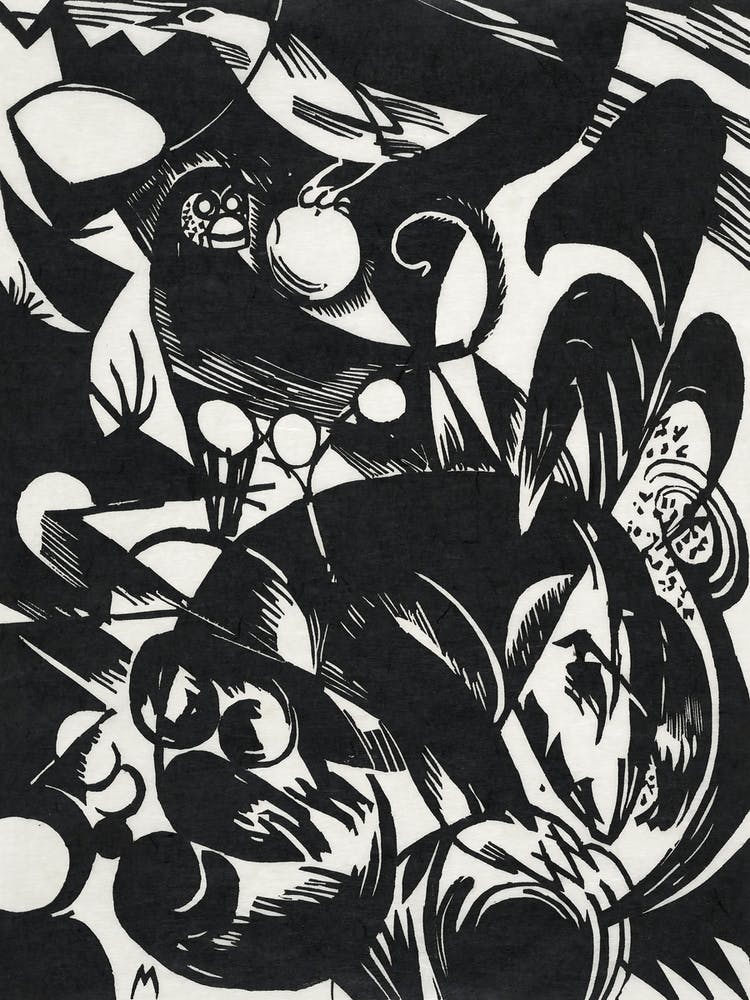 New European Graphics, Portfolio Iii German Artists (1880–1913), Franz Marc