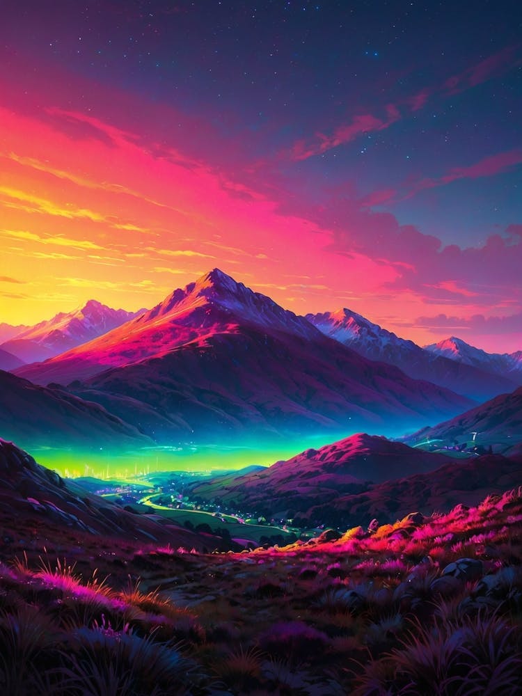 Rainbow Landscape