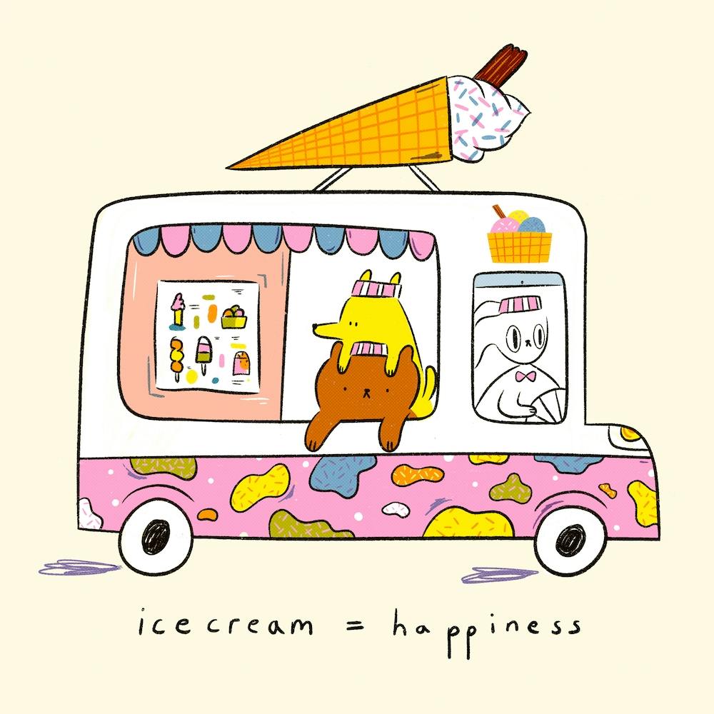Icecream Happiness Square