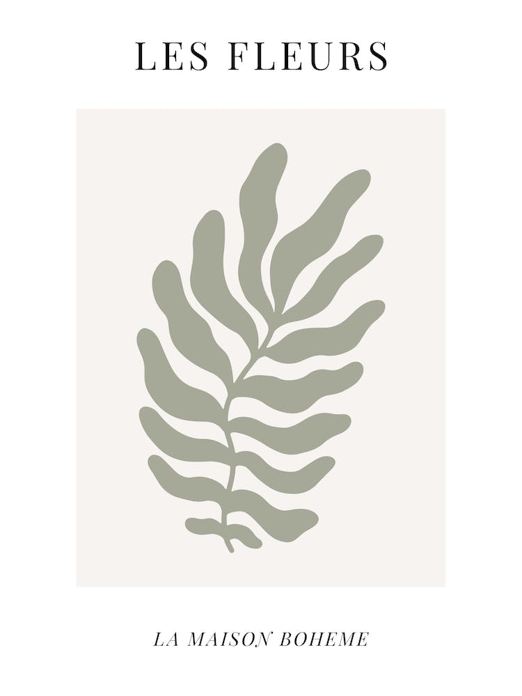 Cream & Sage Les Fleurs