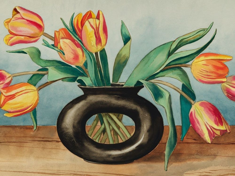 Tulips In A Vase 3