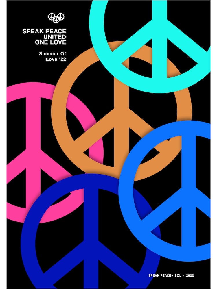 Peace Black 1