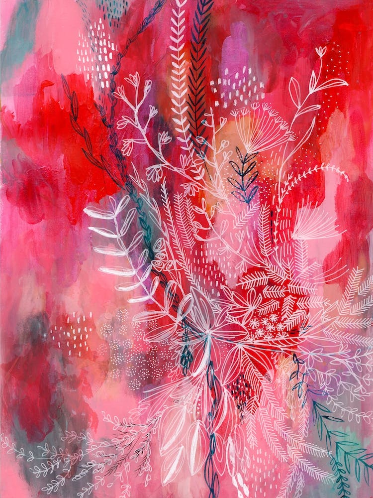 Pink And Red Patterns