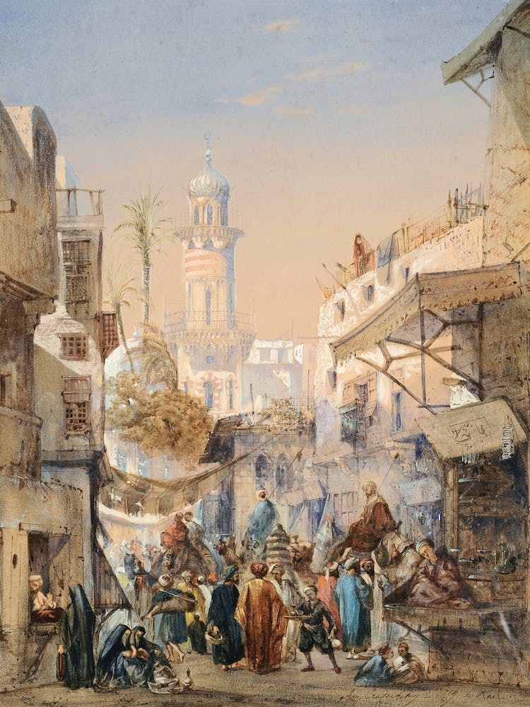 Moumayed Sultan Mosque, Louis Amable Crapelet