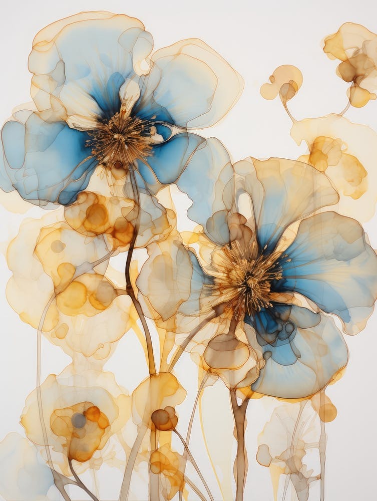 Blue Poppies 12
