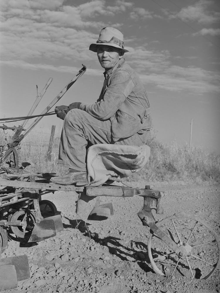 Farmer, Black Canyon Project, Canyon County, Idaho By Russell Lee 1