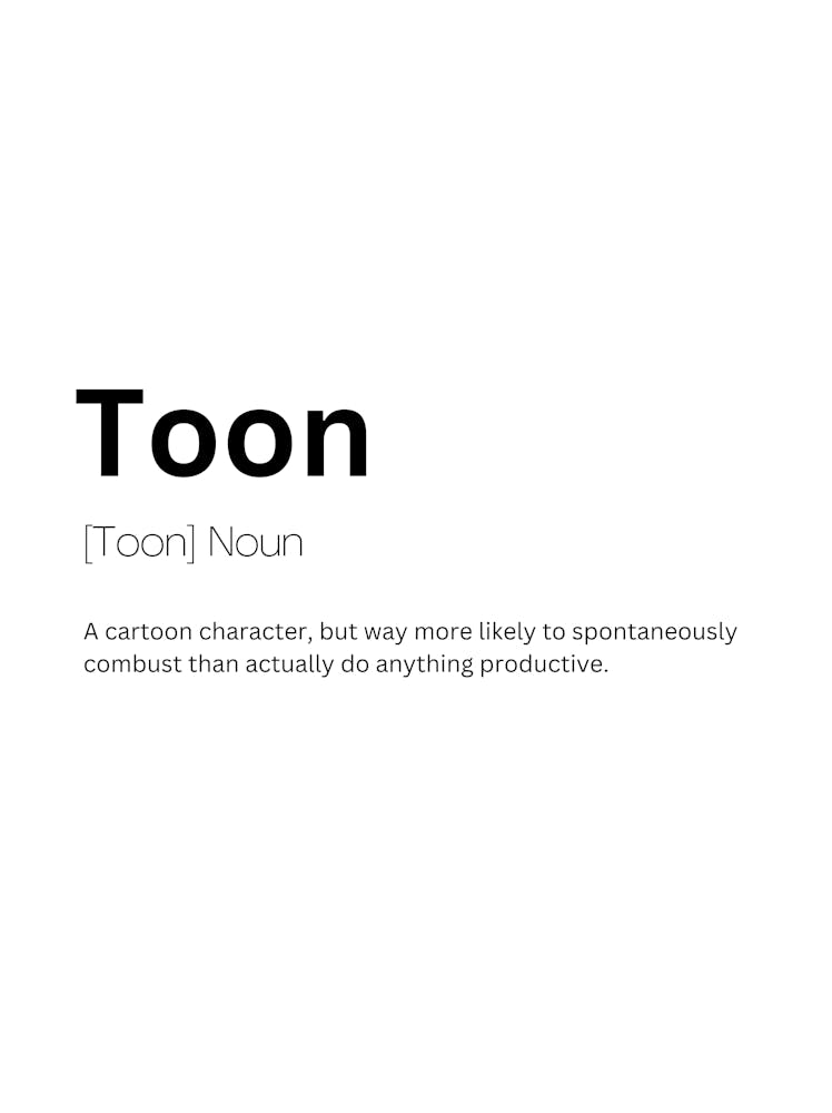 Toon Definition Meaning
