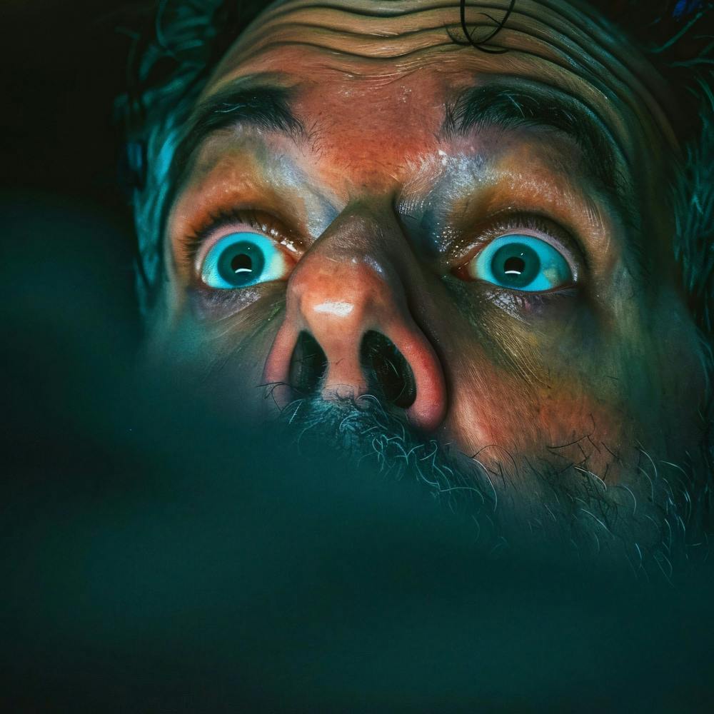 Man With Blue Eyes