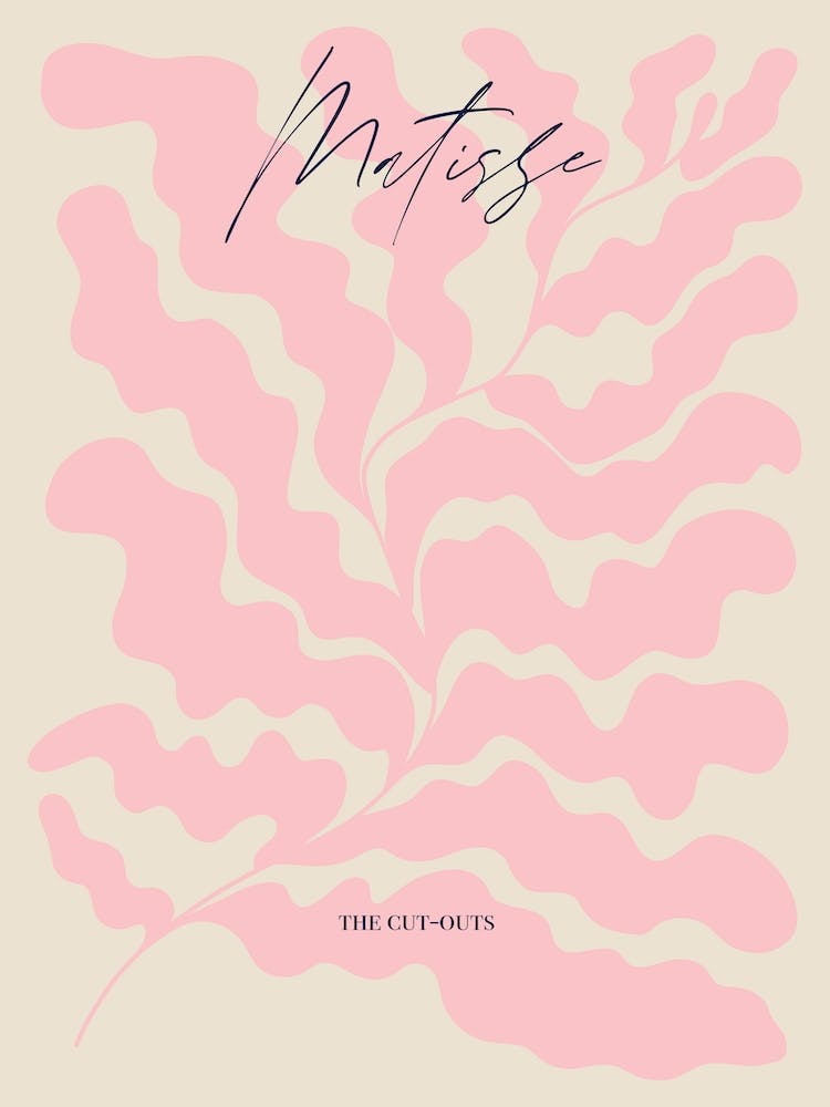 Pink Pattern Matisse Inspired