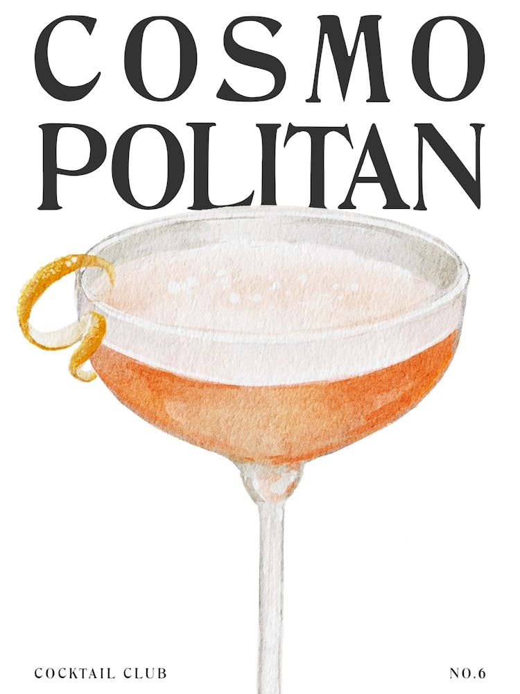 Aquarell Cosmopolitan