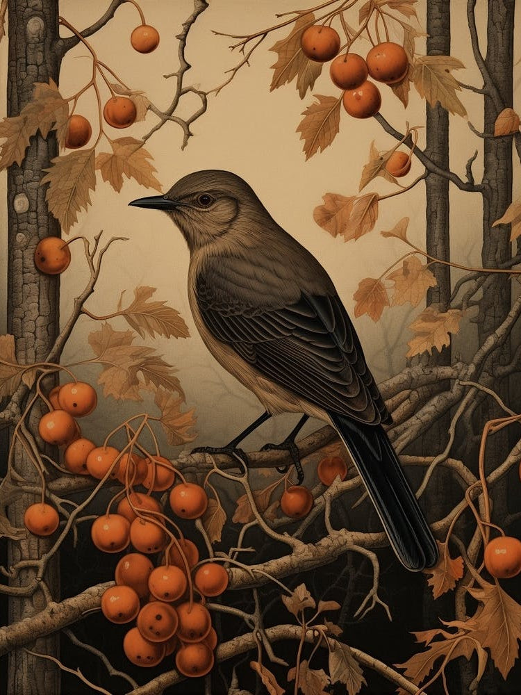 Dark And Moody Botanical Dipper 1