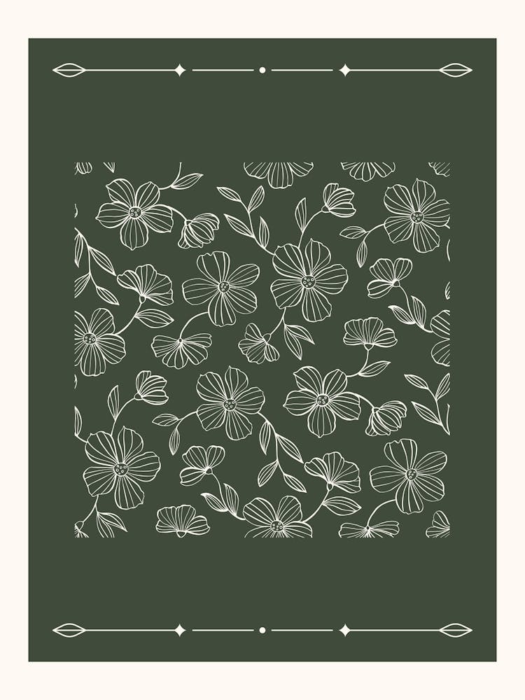 Flowers In A Frame