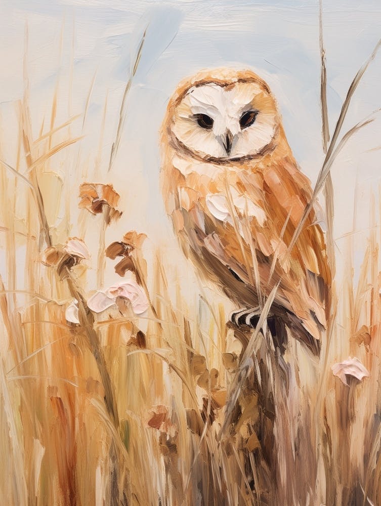 Bird Painting Owl 2