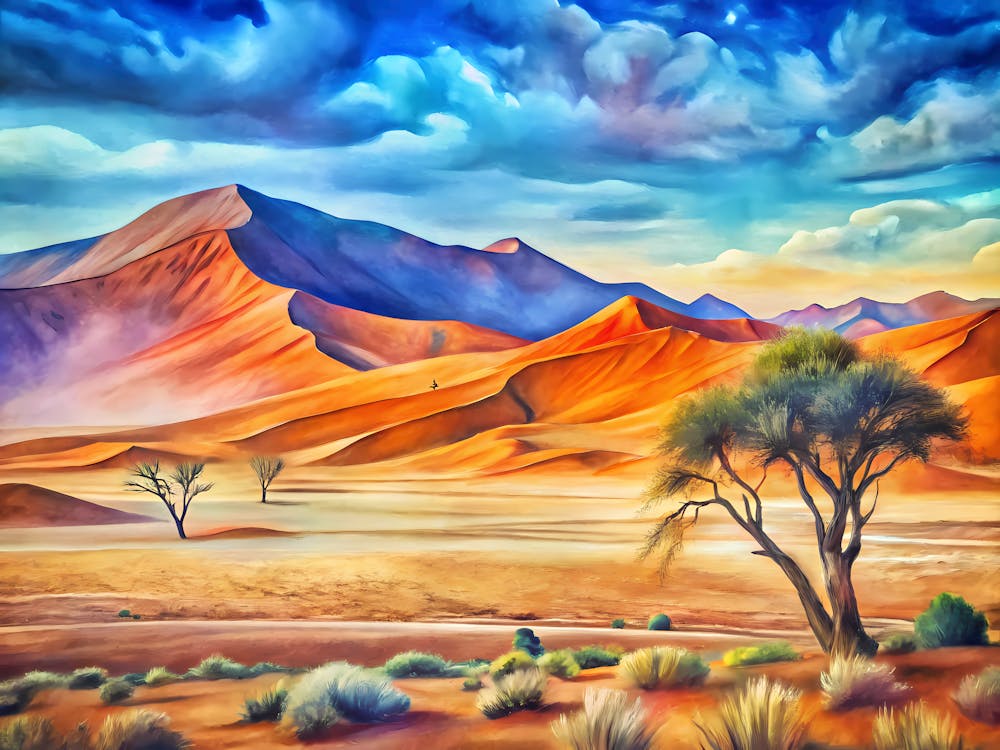 Van Gogh Namib Naukluft National Park Namibia