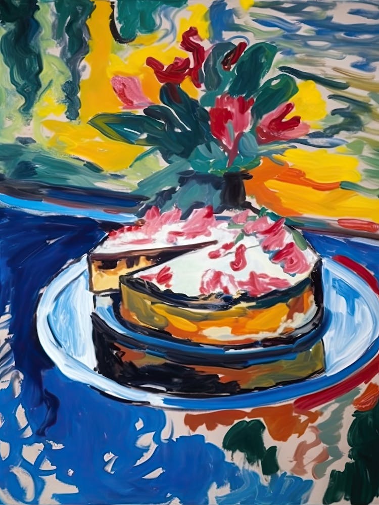 Cheesecake Painting 3