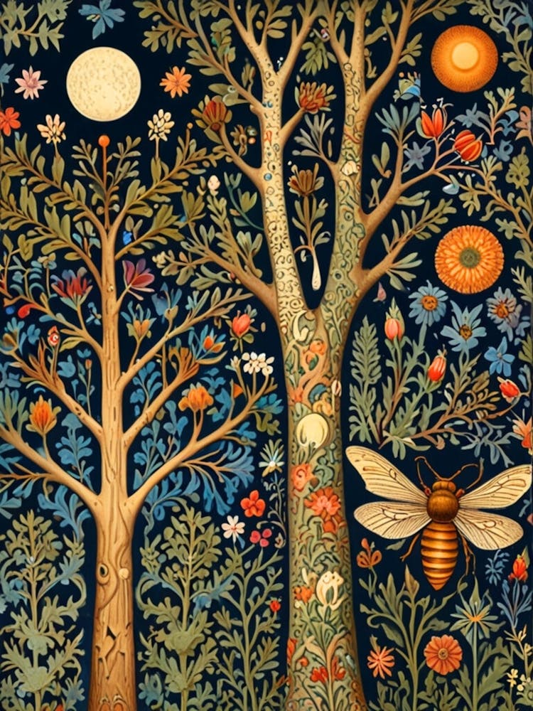 William Morris Bees In The Forest 2
