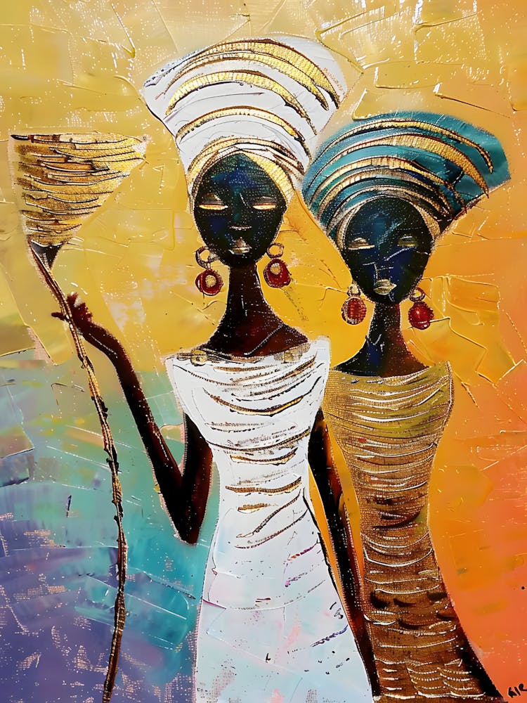 Two African Women 3