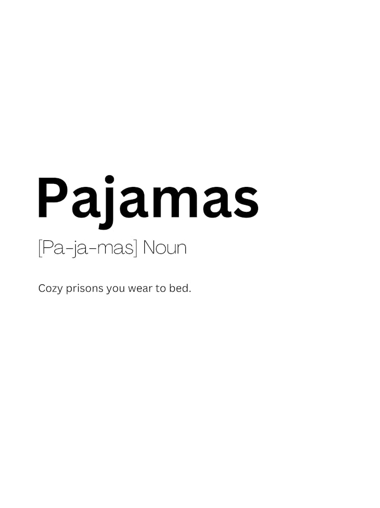 Pajamas Definition Meaning