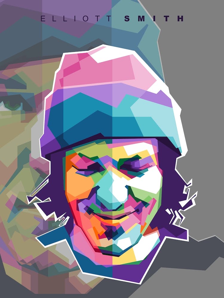Elliott Smith WPAP pop art