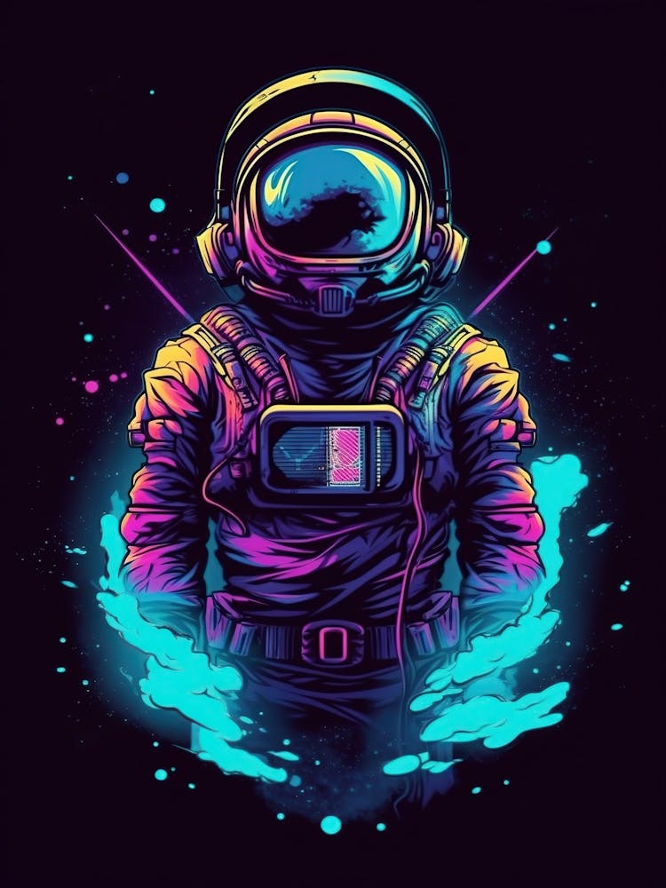 Astronaut In Space 14