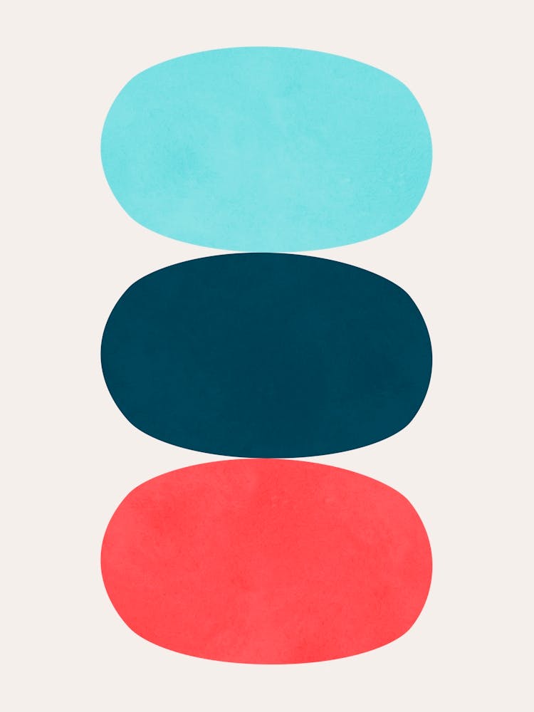 Colored ovals 4