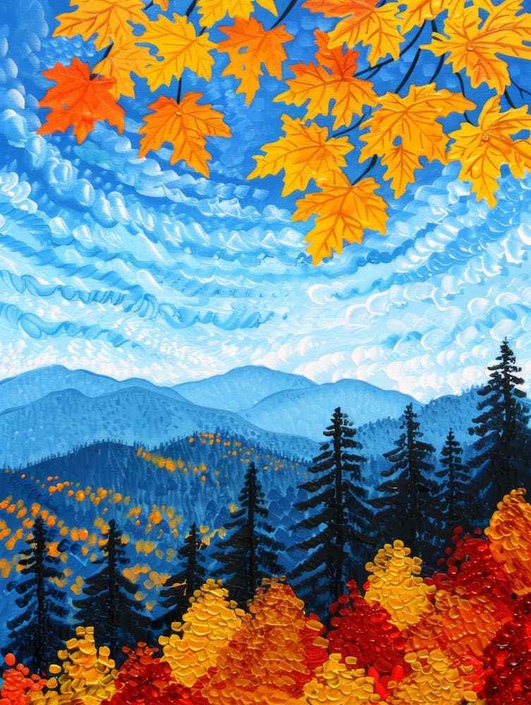 Fall In The Mountains