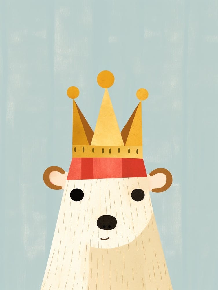 Little Capybara 1 Wearing A Crown