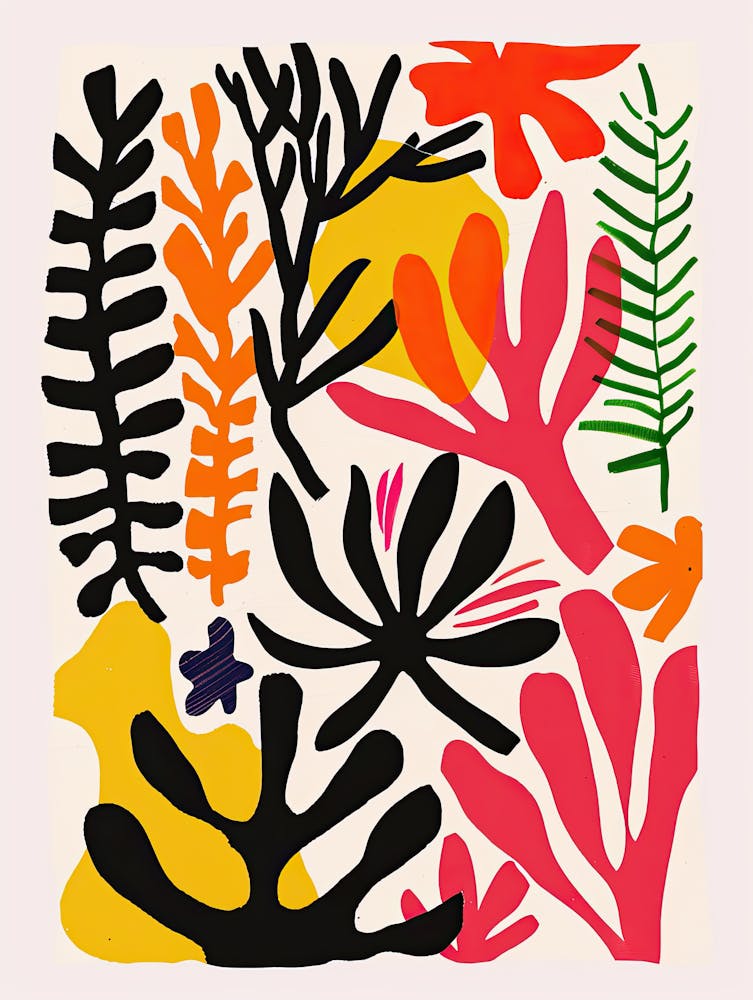 Modern Tropics Matisse Style